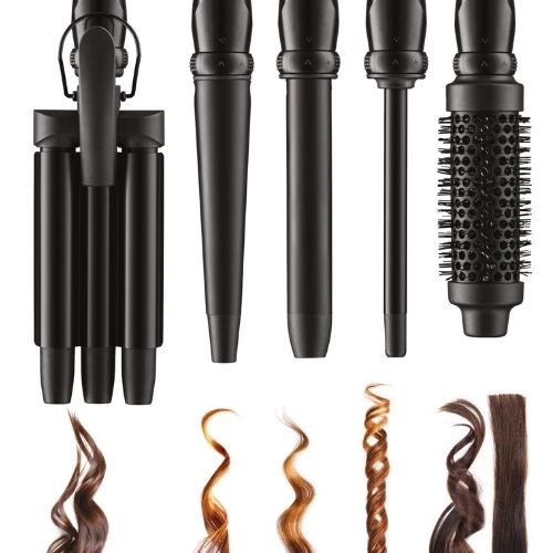 Lok贸wka wielofunkcyjna 5 w 1 AIR COMBO PRO STYLING cermiczno turmalinowa - Promocja.E11 - obrazek 2