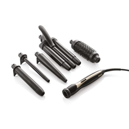 Lok贸wka wielofunkcyjna 5 w 1 AIR COMBO PRO STYLING cermiczno turmalinowa - Promocja.E11