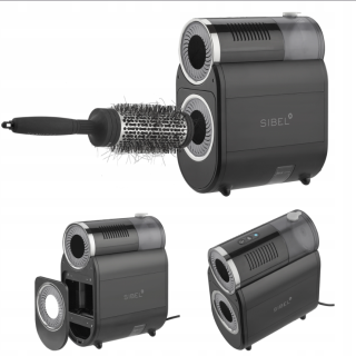 SIBEL Clean & Steam Brush Cleaner Urządzenie automatyczne do czyszczenia szczotek fryzjerskich SINELCO