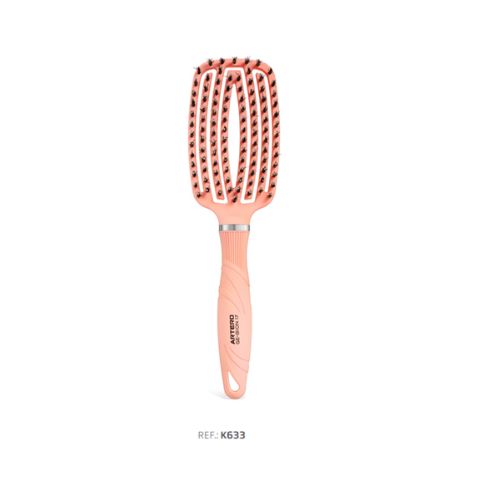 Szczotka szkieletowa GE-BION 17 FLEXIBLE BRUSH PEACH ARTERO