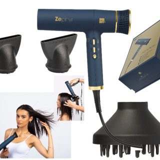 LE009 LaborPro , Ultra lekka suszarka do włosów ,ZEPHYR 75db