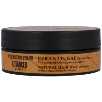 ADVANCED BARBER-N潞302 NATURAL POMADE (NATURAL WAX W./COCONUT OIL) wosk do w艂os贸w naturalny mocny 100 ml